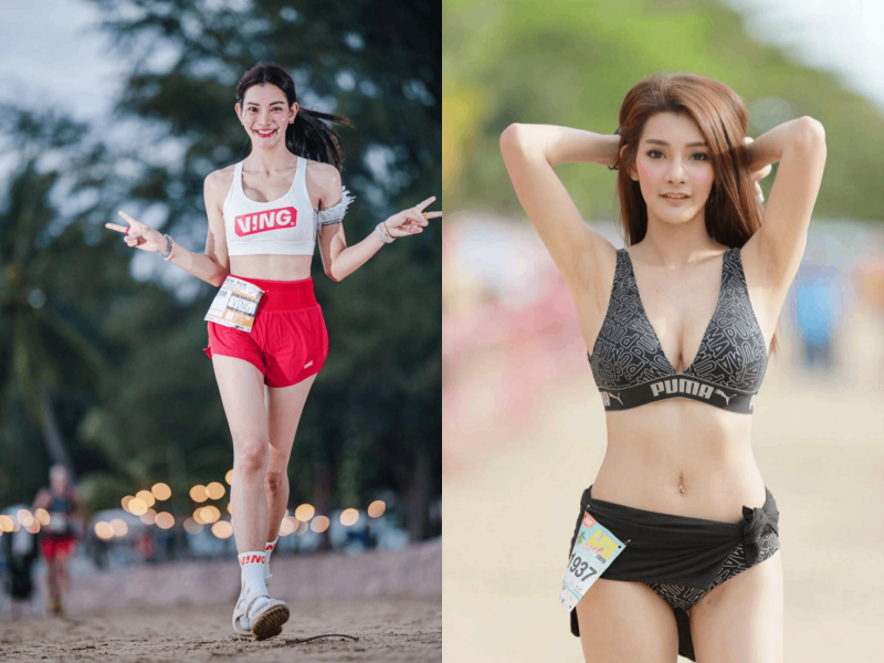 "Kiều nữ làng chạy bộ" khoe body "cực cháy" với style gợi cảm