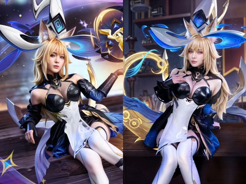 Quỳnh Alee cosplay ảnh mới khiến dân mạng tưởng AI