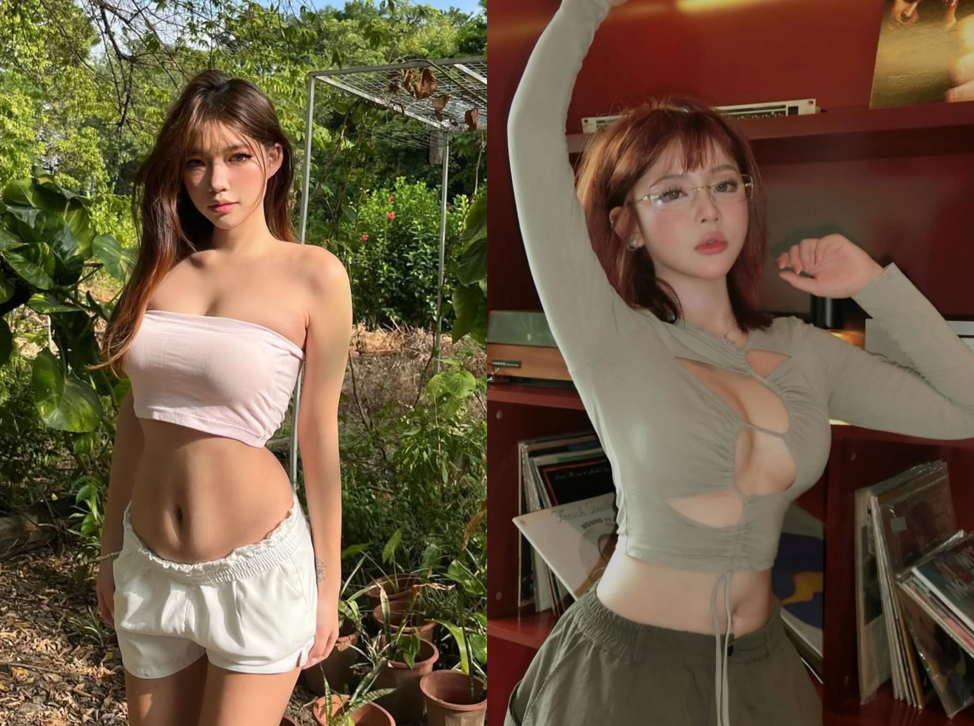 Hot girl mới nổi Thread "flex" ngoại hình siêu nóng bỏng