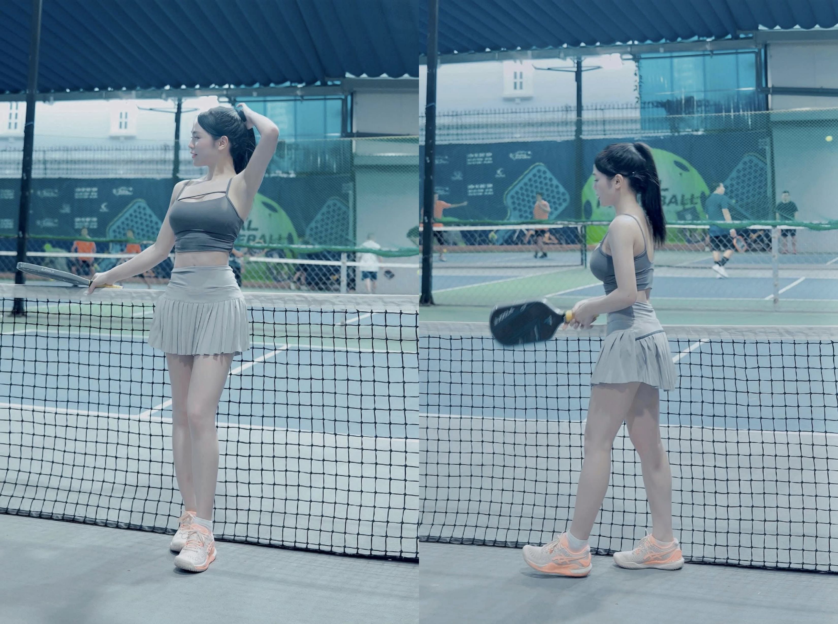 Hot girl Pickleball mới nổi đánh gục trái tim bao người