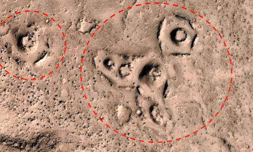 Đau đầu giải mã nhiều ký tự lạ trên bề mặt sao Hỏa