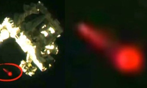Tìm thấy cấu trúc bóng đỏ kỳ quái gần Trạm ISS