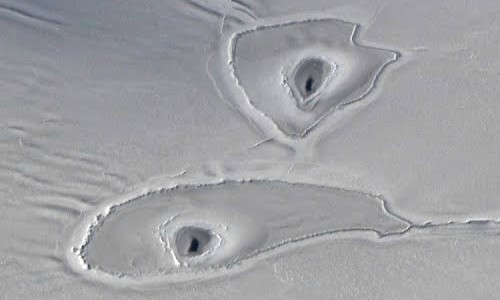 Những lỗ hổng bí ẩn ở băng Nam Cực đến NASA cũng "bó tay"