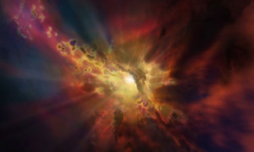Kinh ngạc thiên hà hoạt động quái đản, tắt hình thành sao