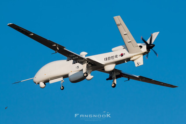 Hàn Quốc tiết lộ mẫu UAV trinh sát vũ trang giống MQ-9 của Mỹ