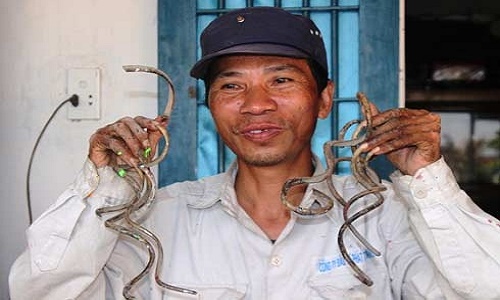 "Dị nhân" Việt Nam: Người đàn ông mang "móng tay quỷ" suốt 35 năm