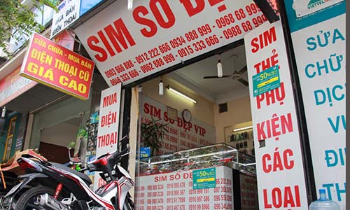 SIM số đẹp tăng giá sau thông tin rút về 10 số