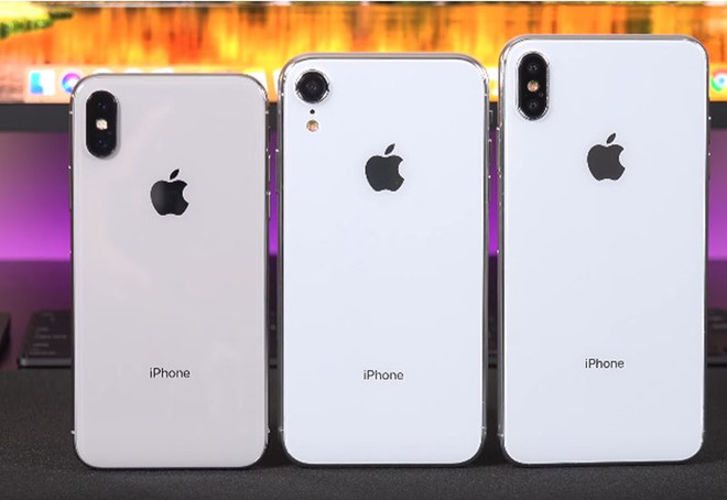Bộ ba iPhone 2018 hứa hẹn giúp Apple hốt bạc