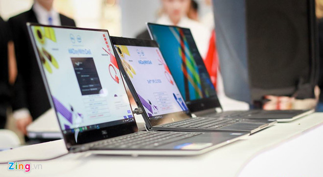 Dell mang laptop 2-trong-1 mỏng nhất thế giới đến Hà Nội