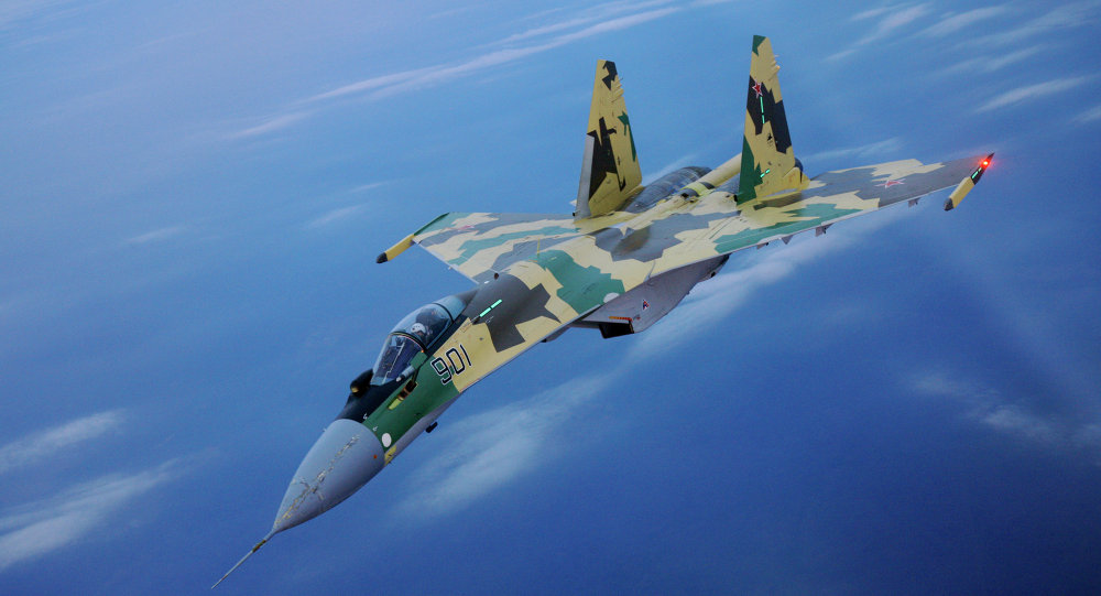 Xem chiến đấu cơ Su-35S Nga dùng mồi bẫy né tránh “kẻ thù” ở Syria