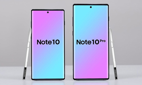 Samsung Galaxy Note10 có thể phát âm thanh qua màn hình