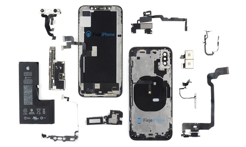 iPhone Xs sử dụng viên pin chữ L liền khối, nhỏ hơn iPhone X