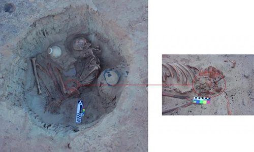 Phát hiện xương người phụ nữ Ai Cập cổ đại đang mang thai