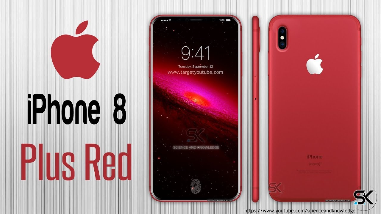 Hôm nay iPhone 8 phiên bản màu RED sẽ được Apple ra mắt