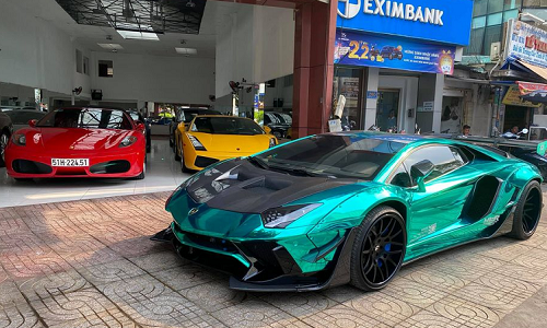 Lamborghini Aventador độc nhất Việt Nam thuộc về tay chơi Đà Lạt