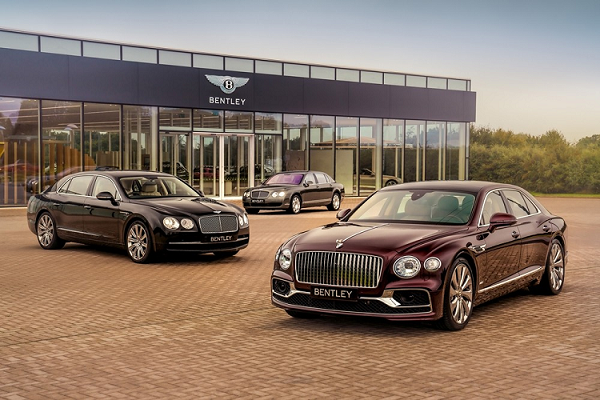 Cận cảnh xe siêu sang Bentley Flying Spur thứ 40.000