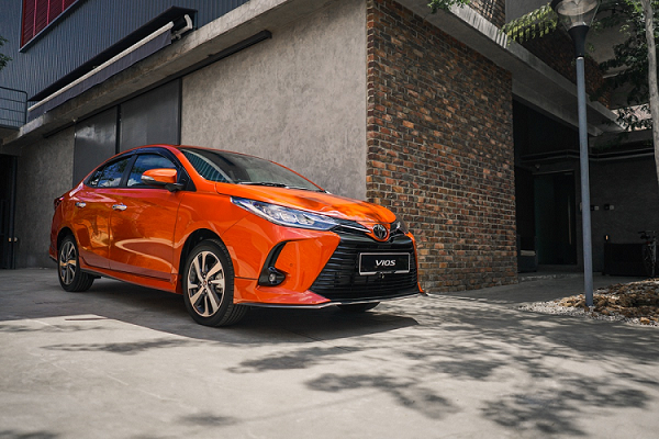 Cận cảnh Toyota Vios 2021 giá từ 428 triệu đồng 