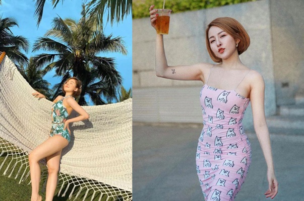 Hotgirl Trâm Anh mặc bikini khoe dáng nóng bỏng