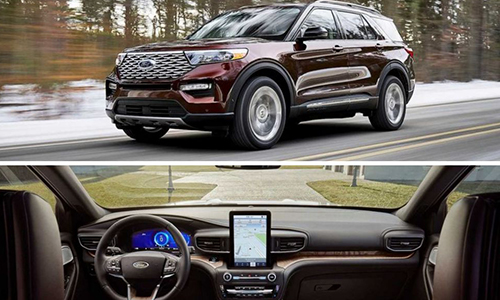 Ford Explorer 2020 nội thất độc đáo, giá từ 759 triệu đồng