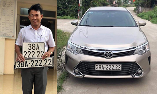 Mua xe Toyota Camry cũ, “trúng” biển ngũ quý 2 tại Hà Tĩnh 