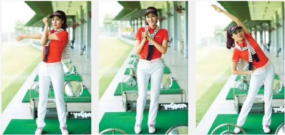 Những tư thế khởi động không được phép quên trong Golf