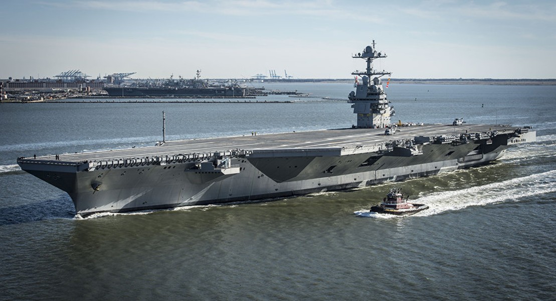 Theo đó sự cố mới nhất trên siêu chiến hạm USS Gerald R. Ford đến từ hệ thống thang máy nâng trên tàu sân bay hạt nhân này. Hệ thống thang máy này dường như có độ ổn định không cao dù đã được chi rất nhiều tiền để sửa chữa, khắc phục trước đó. Nguồn ảnh: Pinterest.