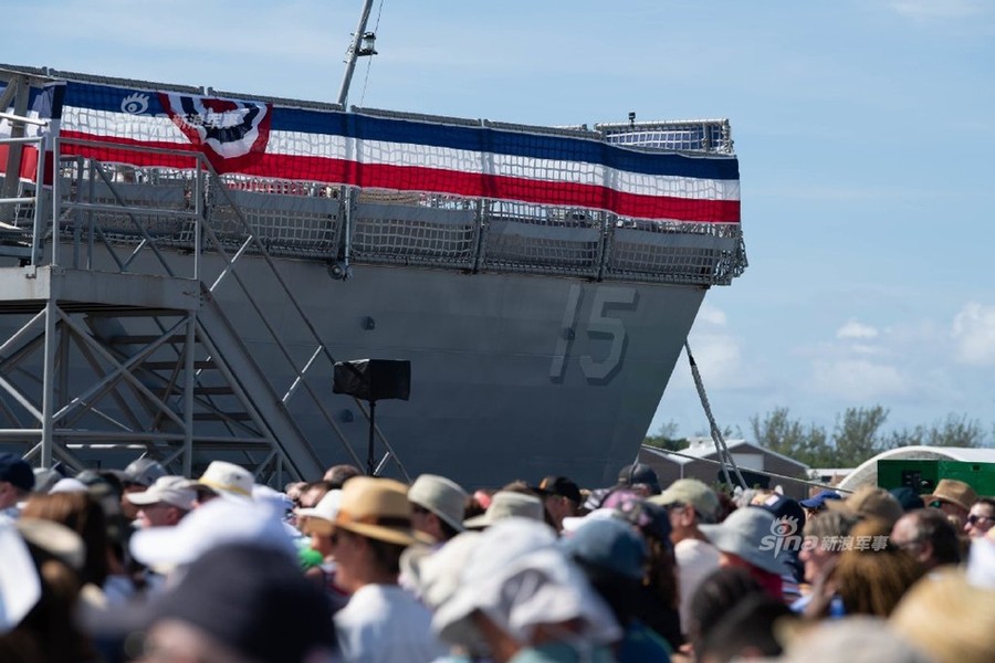  Tàu chiến đấu ven bờ mới nhất của Hải quân Mỹ vừa được nhập biên mang tên USS Billings (LCS-15). Đây là tàu chiến đấu ven bờ (LCS) được đóng theo lớp Freedom và được đặt tên theo thành phố Billings, tiểu bang Montana. Nguồn ảnh: Ussbillingslcs15.