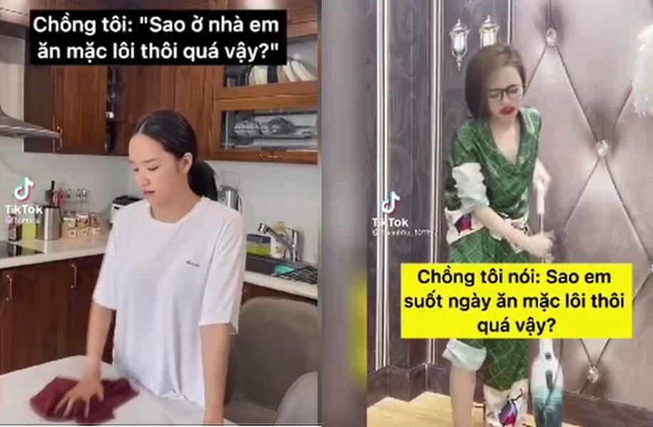 Trên MXH thời gian qua đang rộ lên  trào lưu "biến hình" dành cho các chị em. Từ hình ảnh lôi thôi, nhếch nhác khi phải ở nhà làm việc quá nhiều, thông qua trào lưu này các chị em đã có màn "lột xác" vô cùng ngoạn mục.