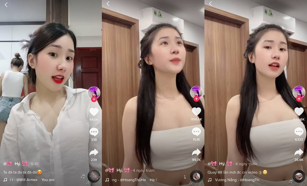 Tiểu Hý là  hot girl TikTok nổi lên từ clip nhảy Hạ Còn Vương Nắng. Diện mạo tạo thiện cảm cho người đối diện cùng cách thể hiện gần gũi trên MXH của cô đã khiến cư dân mạng khen ngợi hết lời.