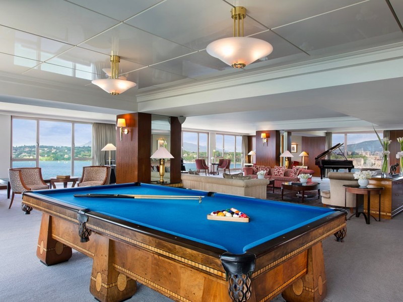 Phòng Royal Penthouse, khách sạn President Wilson, Geneva, Thụy Sĩ: Đây là phòng khách sạn đắt nhất thế giới, với giá khởi điểm là 80.000 USD (tương đương 1,8 tỷ đồng) một đêm, cao hơn tổng thu nhập trung bình một năm của người Mỹ. Ảnh: Business Insider.