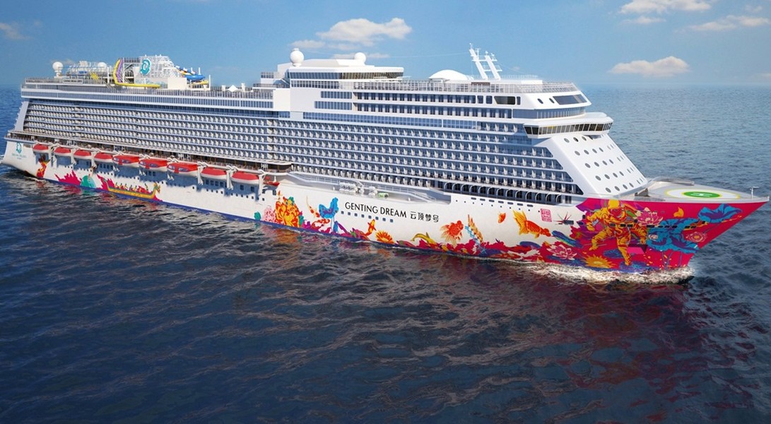 Du thuyền Genting Dream thuộc tập đoàn Du lịch tàu biển Genting Hong Kong (Trung Quốc) và hãng tàu biển Dream Cruise Line (Malaysia). Đây là con tàu nghỉ dưỡng hiện đại được đóng tại Đức, có tổng trọng tải 151.300 tấn, dài 335 m, rộng gần 40 m.