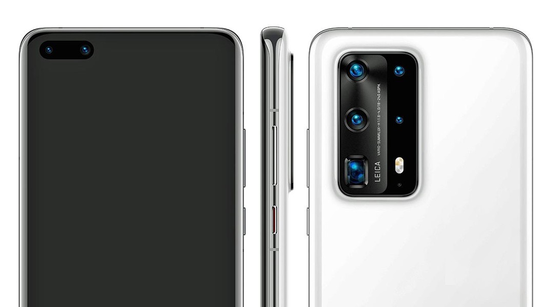  Huawei P40 Pro có thể sở hữu dual camera selfie (2 camera đặt lệch) và cụm penta camera (5 camera) siêu khung làm cum camera chính.