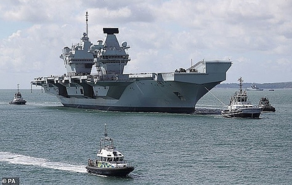 Theo thông tin được đài BBC của Anh đăng tải,  tàu sân bay HMS Queen Elizabeth của nước này đã phát hiện ít nhất 100 trường hợp dương tính với COVID-19, sau khi rời khu vực biển Đen.