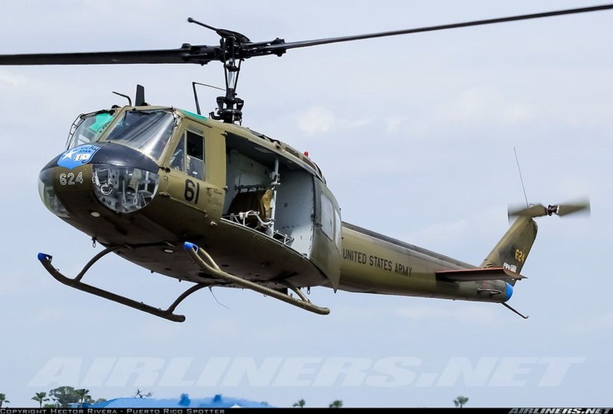  Trực thăng Bell UH-1H được "khai tử" sau khi phục vụ 5 thập kỷ trong quân đội Hàn Quốc với tổng giờ bay lên tới 792.000 giờ.