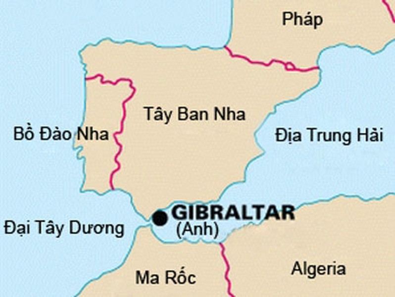 Gibraltar là một eo biển hẹp nối liền Địa Trung Hải với Đại Tây Dương, tách Gibraltar và bán đảo thuộc Tây Ban Nha ở châu Âu khỏi Morocco và Ceuta (Tây Ban Nha) ở châu Phi.