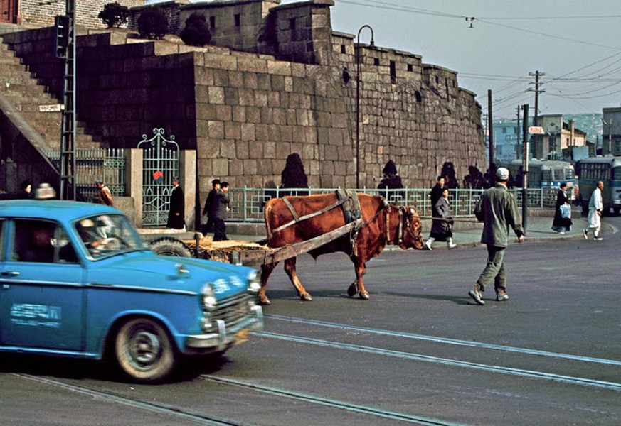 Trong chuyến thăm Seoul vào giữa những năm 1960, nhiếp ảnh gia Stephen Dreher đã ghi lại những bức ảnh phần nào giúp độc giả hiểu thêm về  cuộc sống ở thủ đô Seoul hàng chục năm về trước. Ảnh: VT.