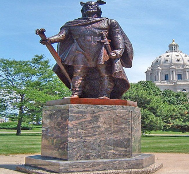 Leif Erikson là người Châu Âu đầu tiên đặt chân đến Bắc Mỹ, trước Columbus gần 500 năm. Đây là một trong những  sự thật bất ngờ về nhân loại bởi từ trước đến nay, nhiều người vẫn lầm tưởng rằng Christopher Columbus là người Châu Âu đầu tiên đến vùng đất này. Ảnh: FS.