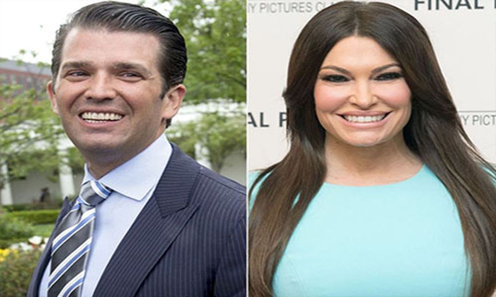 Gần đây, tờ báo Daily Mail dẫn nguồn tin xác nhận rằng Donald Trump Jr., con trai cả của  Tổng thống Trump, đang hẹn hò người dẫn chương trình Fox News (Mỹ) Kimberly Guilfoyle. Ảnh: Yahoo News.