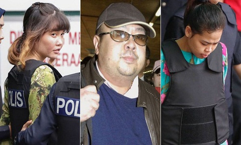 Vụ án  Đoàn Thị Hương bắt đầu vào ngày 13/2/2017 khi ông Kim Jong-nam, một người đàn ông mang hộ chiếu Triều Tiên tên Kim Chol, bị sát hại sân bay Kuala Lumpur, Malaysia. Nghi phạm ban đầu được xác định là hai người phụ nữ, trong đó có Đoàn Thị Hương (trái), 30 tuổi, người Việt Nam. Ảnh: AP.