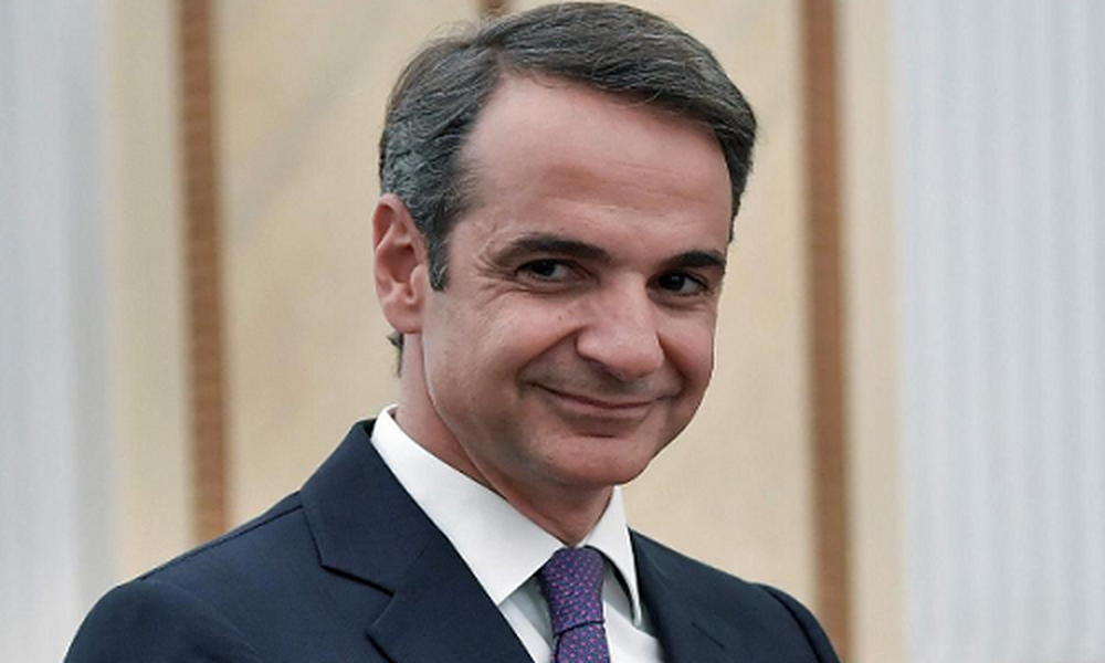 Thủ tướng Hy Lạp Kyriakos Mitsotakis, lãnh đạo Đảng Dân chủ mới ở Hy Lạp, đã tuyên thệ nhậm chức hôm 8/7, một ngày sau khi giành chiến thắng tại cuộc bầu cử Quốc hội trước thời hạn. Ảnh: The National.