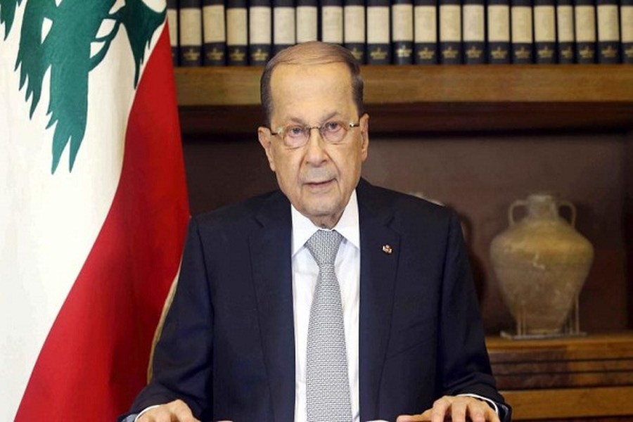  Tổng thống Li Băng Michel Aoun mới đây đưa ra lý do ông sẽ không từ chức sau vụ nổ ở Beirut vốn khiến hơn 6.000 người thương vong hôm 4/8. Ảnh: NNA.