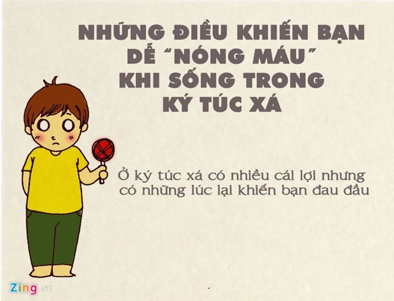  Ký túc xá từ lâu đã trở thành ngôi nhà thân thuộc đối với sinh viên. Tuy nhiên, nơi này cũng có những điểm bất tiện khi sinh sống.