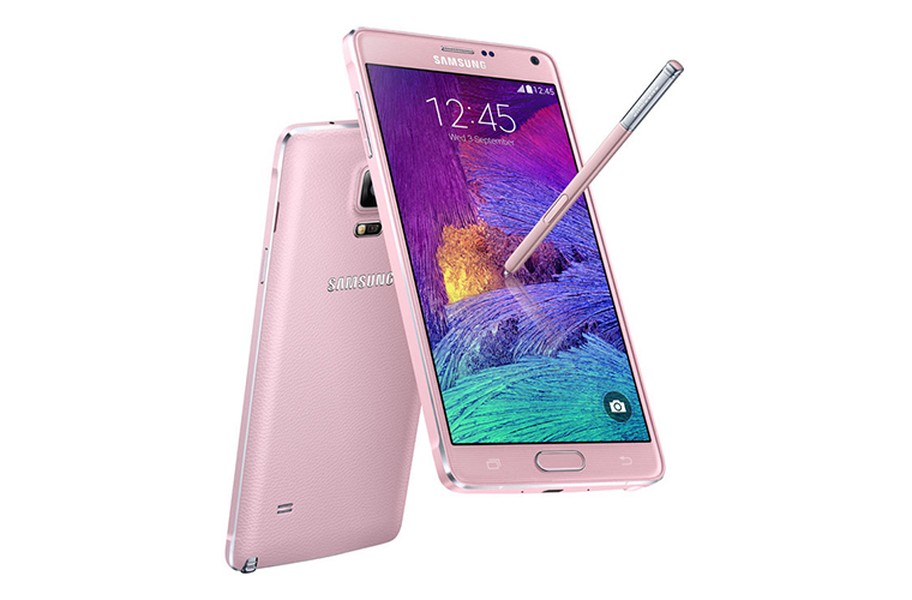  Samsung Galaxy Note 4: Là điện thoại thông minh tốt nhất của Samsung cho đến thời điểm này, Note 4 còn có cả phiên bản màu hồng xinh đẹp mà khiến các cô yêu thích ngay từ cái nhìn đầu tiên. Nếu hầu bao của bạn cho phép, đừng ngần ngại mua ngay để làm quà tặng nàng.