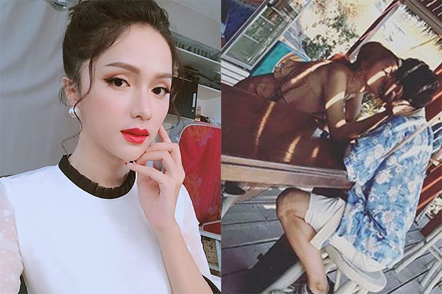  Hot Face sao Việt 24h: Hình ảnh Hương Giang Idol khóa môi một chàng trai ngoại quốc gây chú ý khi được đăng tải.