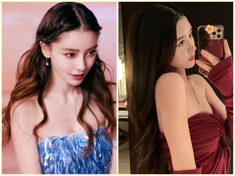  Angelababy - Huỳnh Hiểu Minh ly hôn sau 7 năm làm đám cưới. Sau thông báo hôn nhân tan vỡ, Huỳnh Hiểu Minh bị đồn hẹn hò Châu Tử Nhiên (phải). Ảnh: VTC, FBNV