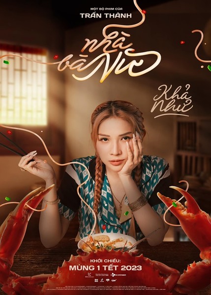 Trong “ Nhà bà Nữ”, Khả Như vào vai Ngọc Như - vợ Phú Nhuận (Trấn Thành đóng).