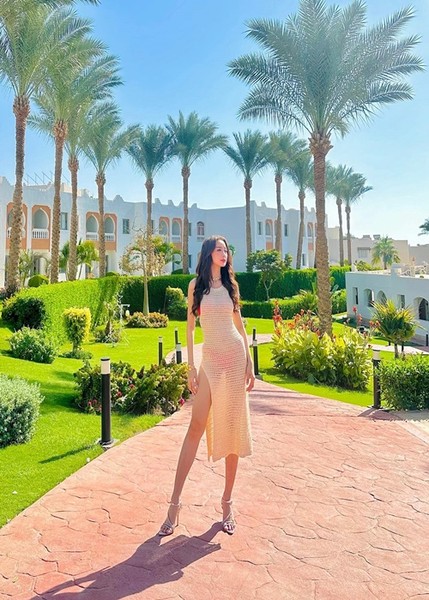 Cuộc thi Miss Intercontinental 2023 - Hoa hậu Liên lục địa 2023 đang diễn ra tại Ai Cập.  Hoa hậu Bảo Ngọc có mặt tại cuộc thi với vai trò đương kim hoa hậu. Ảnh: FBNV.