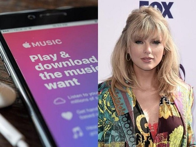 Taylor Swift -  ngôi sao hàng đầu thế giới đang dùng ứng dụng Apple Music để kết nối với người hâm mộ của mình, dù quan hệ giữa Apple và nữ ca sĩ này không phải lúc nào cũng suôn sẻ. Cô mời gọi người hâm mộ của mình tạo các playlist chơi nhạc trên Apple Music cùng hashtag #PlaylistbyME để cô cũng có thể xem được.