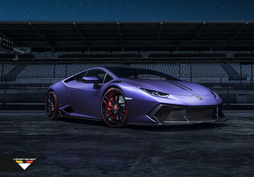 Gói trang bị mới nhất của hãng độ Vorsteiner dành cho  siêu xe Lamborghini Huracan có tên gọi Novara, đặt theo một thành phố ở Ý.