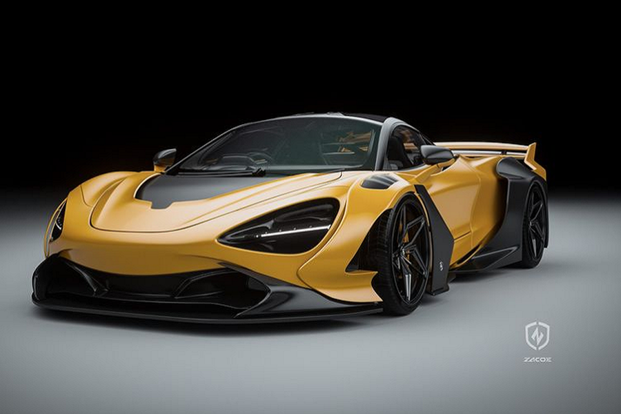 Hãng độ Zacoe vừa giới thiệu một bộ bodykit khá "điên rồ" dành cho  McLaren 720S đắt tiền, bản độ mới được tạo ra để làm ấn tượng thêm thiết kế vốn đã rất ấn tượng của 720S.